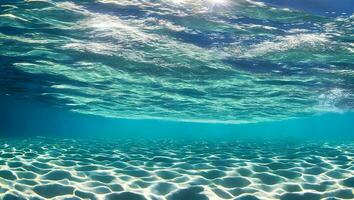 fond de surface de vague sous-marine photo
