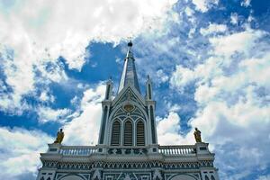 catholique église dans Ratchaburi Province Thaïlande. photo