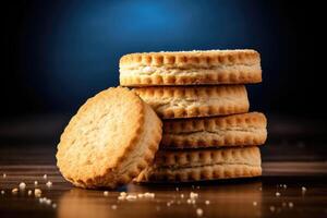 Stock photo de biscuit nourriture la photographie ai généré