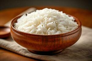 Stock photo de riz nourriture la photographie ai généré