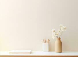 minimaliste beige Contexte photo