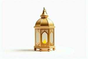 eid mubarak et Ramadan kareem salutations avec islamique lanterne et mosquée. eid Al fitr Contexte photo