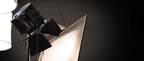 équipements d'éclairage de studio pour photo ou film vidéo.