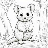 coloriages d'animaux photo