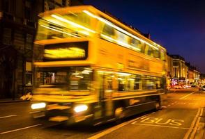 mouvement de bus de vitesse photo