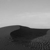 le sable dunes dans pampa, Argentine photo