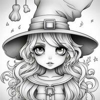 coloriages d'halloween photo