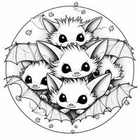 coloriages d'halloween photo