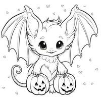 coloriages d'halloween photo