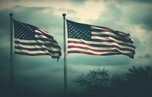 fond de drapeau usa photo