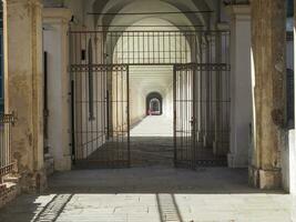 la certosa ancien monastère et insensé asile entrée portail dans photo