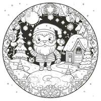 coloriages de noël photo