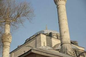 dinde Istanbul 12 janvier 2023. mihrimah sultan mosquée dans uskudar. photo