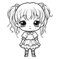 coloriage kawaii photo