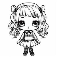 coloriage kawaii photo