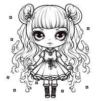 coloriage kawaii photo