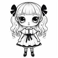 coloriage kawaii photo