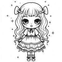 coloriage kawaii photo