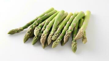 photo de asperges isolé sur blanc Contexte