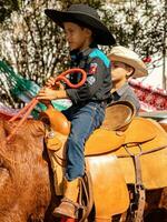 apore, goias, Brésil - 05 07 2023 à cheval équitation un événement ouvert à le Publique photo