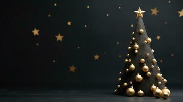 minimaliste Contexte avec Noël arbre photo