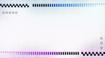 pente bleu et violet points modèle abstrait Contexte sur blanc photo