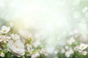 fond de fleurs de mariage photo