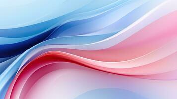 abstrait bleu et rose tourbillon vague Contexte fabriqué avec génératif ai photo