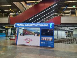 Bangkok, Thaïlande sur mai 21, 2023. touristique assistance centre compteur photo