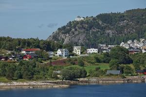 belle vue sur alesund, norvège photo