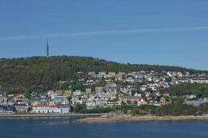 belle vue sur alesund, norvège photo