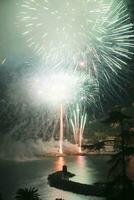 feux d'artifice recco italie photo