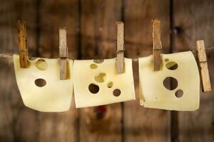 tranches de emmental photo