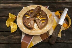 gâteau à la farine de châtaigne photo