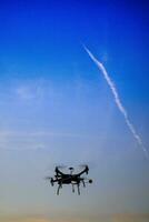 le vol de une drone photo