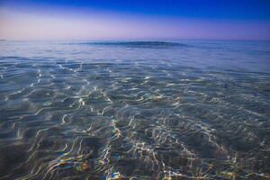 la mer en hiver photo