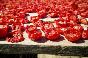 pachino tomate à sec photo