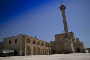 piazza di Père Noël maria di leuca photo