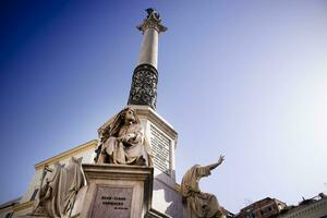 colonne de le immaculé Rome Italie photo