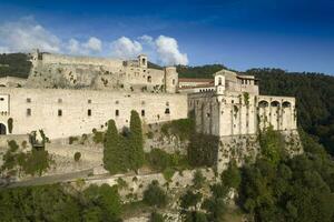 malaspina Château dans le municipalité de massa toscane photo