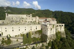 malaspina Château dans le municipalité de massa toscane photo