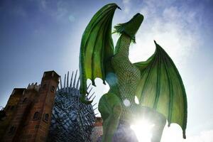 le papier mch masques de le viareggio carnaval photo