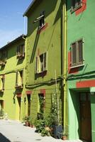 dans le coloré des rues de ghizzano pise Italie photo