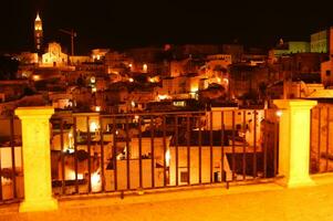 ancien village de le sassi de matera Italie photo