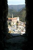 vernazza petit ligurien village Italie photo