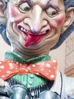 détails de le masques de le carnaval de viareggio photo