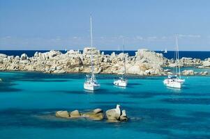 île de lavezzi la Corse France photo