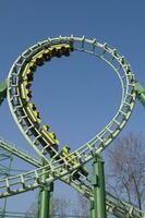 amusement parc rouleau Coaster photo