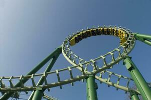 amusement parc rouleau Coaster photo