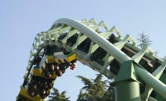 amusement parc rouleau Coaster photo